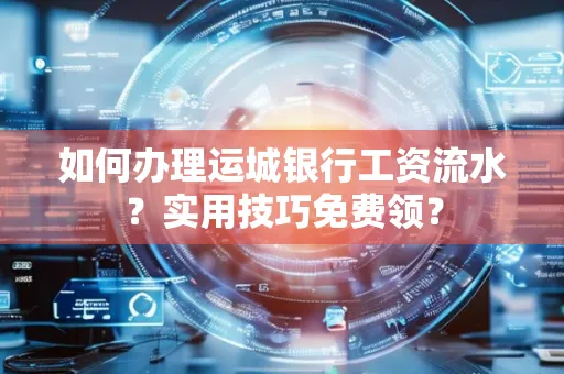 如何办理运城银行工资流水?实用技巧免费领?