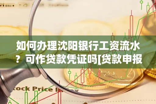 如何办理沈阳银行工资流水？可作贷款凭证吗[贷款申报必见]