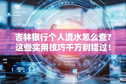 吉林银行个人流水怎么查?这些实用技巧千万别错过!