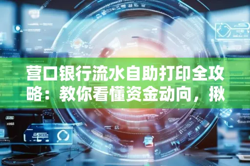 营口银行流水自助打印全攻略:教你看懂资金动向,揪出异常交易