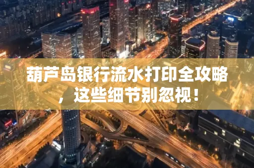 葫芦岛银行流水打印全攻略,这些细节别忽视!