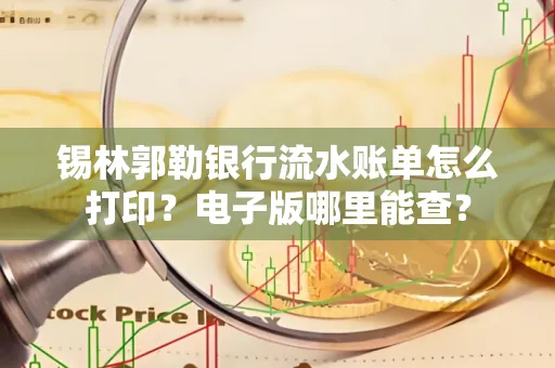 锡林郭勒银行流水账单怎么打印?电子版哪里能查?