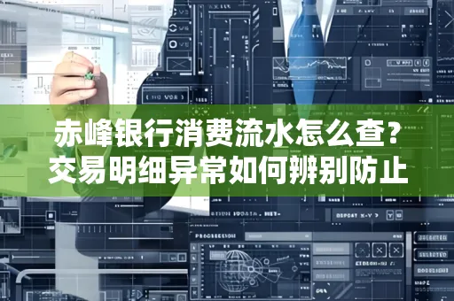 赤峰银行消费流水怎么查?交易明细异常如何辨别防止诈骗