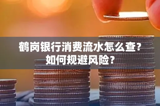 鹤岗银行消费流水怎么查?如何规避风险?