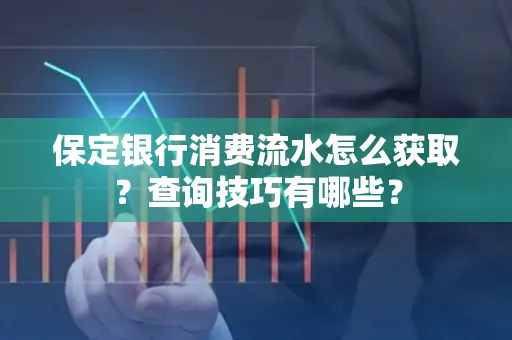 保定银行消费流水怎么获取?查询技巧有哪些?