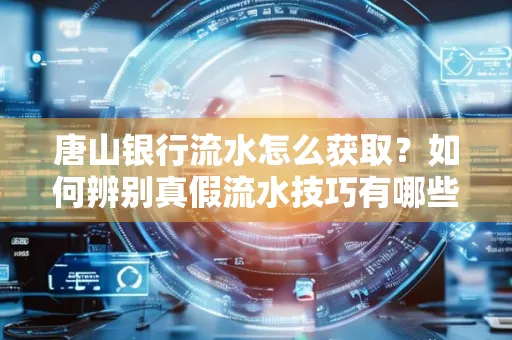 唐山银行流水怎么获取?如何辨别真假流水技巧有哪些?