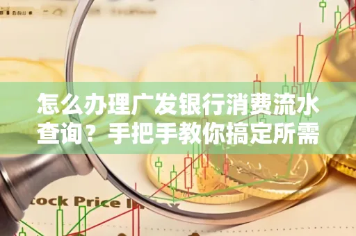 怎么办理广发银行消费流水查询?手把手教你搞定所需材料和流程