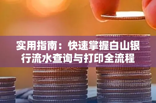 实用指南:快速掌握白山银行流水查询与打印全流程