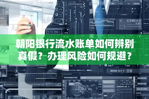 朝阳银行流水账单如何辨别真假?办理风险如何规避?
