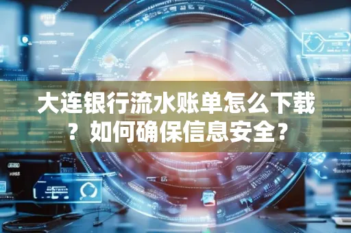 大连银行流水账单怎么下载？如何确保信息安全？