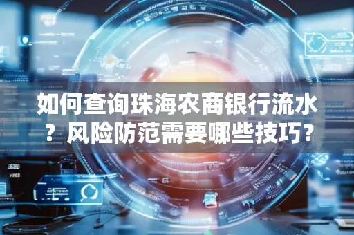 如何查询珠海农商银行流水?风险防范需要哪些技巧?